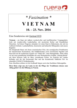 V I E T N A M - Österreichischer Alpenverein