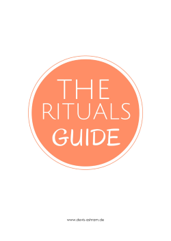The Rituals Guide