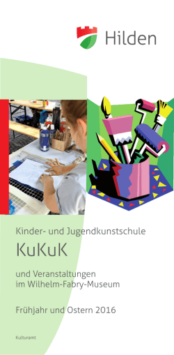 Kinder- und Jugendkunstschule