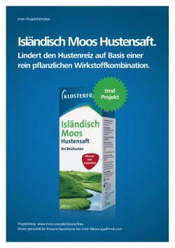 Isl&auml;ndisch Moos Hustensaft.