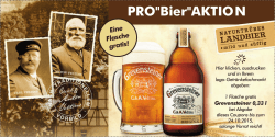 PRO"Bier"AKTION