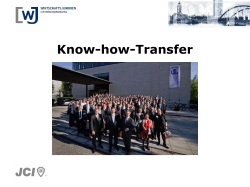 Know-how-Transfer