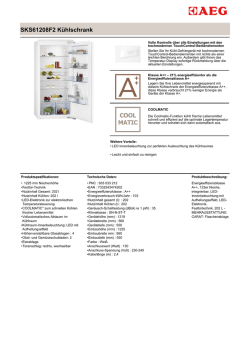 SKS61208F2 Kühlschrank