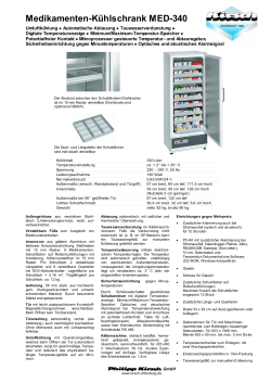 Medikamenten-Kühlschrank MED-340