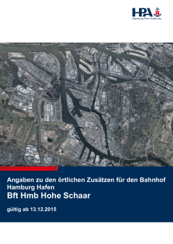 Bft Hmb Hohe Schaar - Hamburg Port Authority