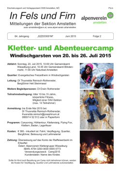 In Fels und Firn - &Ouml;sterreichischer Alpenverein