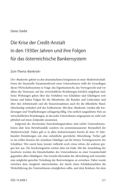 Dieter Stiefel - StudienVerlag