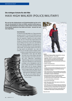 hAix hiGh wAlker (Police/militAry)