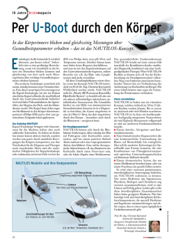 Per U-Boot durch den Körper