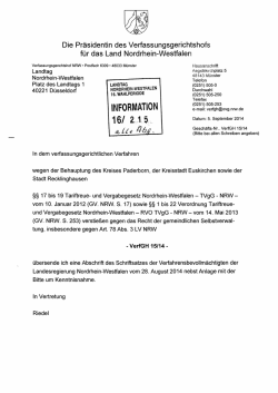 information - Landtag NRW