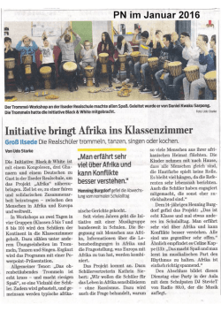 Initiative bringt Afrika ins Klassenzimmer