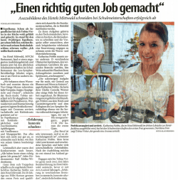 Einen richtig guten Job gemacs - Mittwald Hotel & MCM Restaurant