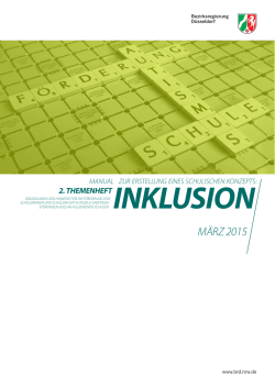 inklusion - Bezirksregierung Detmold