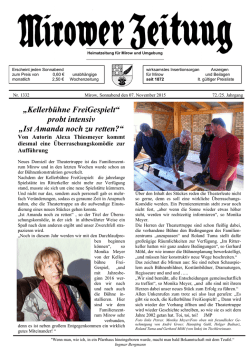 Ist Amanda noch zu retten?