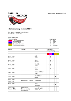 Hallentraining 2015_16