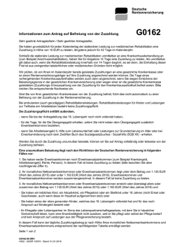 Informationen zum Antrag auf Befreiung von der Zuzahlung