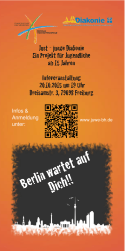 Flyer Just 2015/16 - Evangelisches Jugendwerk Breisgau