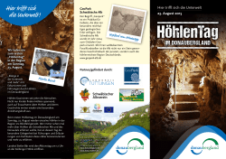 H&ouml;hlenTag - Geopark Schw&auml;bische Alb