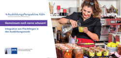 Gemeinsam nach vorne schauen!