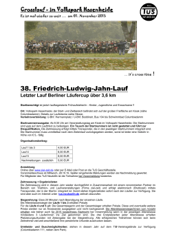 38. Friedrich-Ludwig-Jahn-Lauf