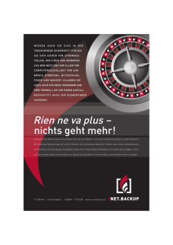 inet.backup notfall - arbeitsplatz - IT