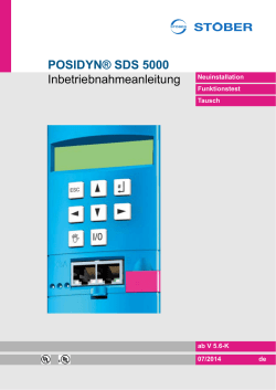 Inbetriebnahmeanleitung SDS 5000