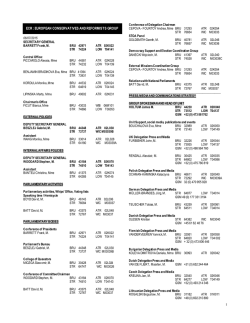 ECR: EUROPEAN CONSERVATIVES AND REFORMISTS GROUP