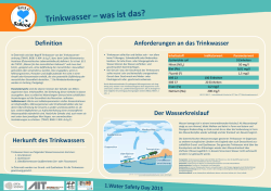 Inhaltsstoff Indikatorwert Parameterwert Escherichia coli 0 Einheiten