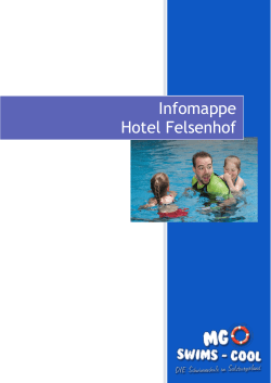 Infomappe Hotel Felsenhof
