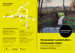 Worpsweder Köpfe - Worpswede Museen