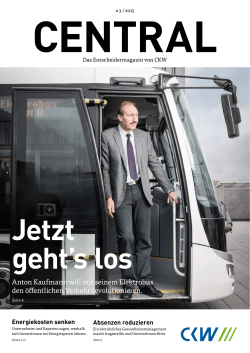 Anton Kaufmann will mit seinem Elektrobus den öffentlichen Verkehr