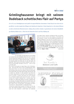 Grimlinghausener bringt mit seinem