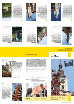 T&uuml;rme an der Jagst Wissenswertes Crailsheimer