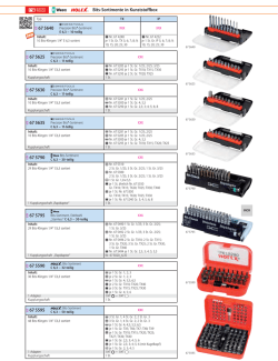 Datenblatt - Hoffmann Group