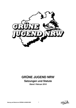 Satzungen und Statute der GJ NRW