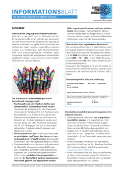 InformatIonsblatt