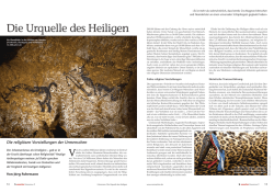 Die Urquelle des Heiligen - freiraum