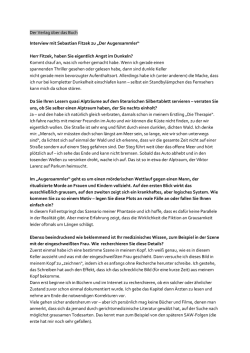 Interview mit Droemer