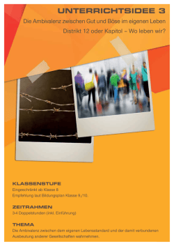 Distrikt 12 oder Kapitol - PTI