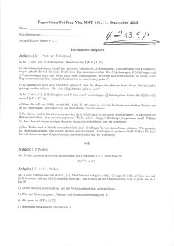 Repetitionsprüfung vom 11.09.2015