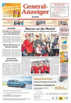 Narren an die Macht!