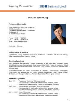 Prof. Dr. Jenny Kragl