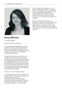 Jenny Mittrach - DIE LINKE. Sachsen