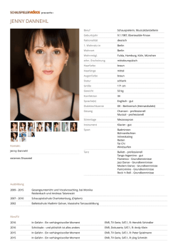 jenny dannehl - Schauspielervideos