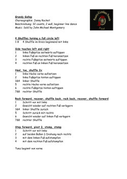 Grundy Gallop Choreographie: Jenny Rocket Beschreibung: 32