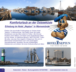 Hotel Neptun 22.04. - 28.04.2016 Warnem&uuml;nde