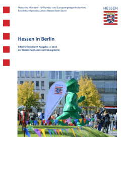 Hessen in Berlin - Hessische Staatskanzlei
