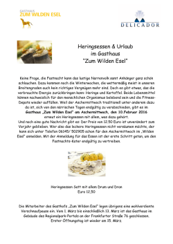 Heringsessen 2016