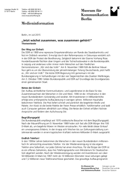 „Jetzt wächst zusammen, was zusammen gehört!“