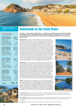 Badeurlaub an der Costa Brava - Frosch